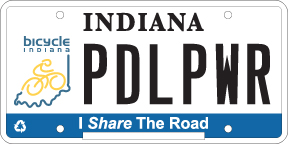 Sample Indiana Specialty Plate